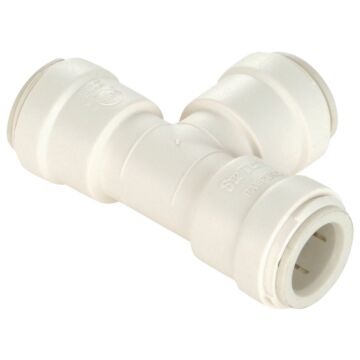 Watts 3/8 In. x 3/8 In. x 3/8 In. Quick Connect Plastic Tee