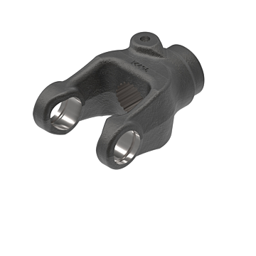 35 series yoke with 1 3/8-21 spline bore and quick disconnect connection