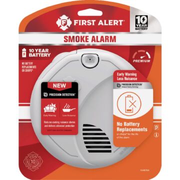 First Alert 10-Year Battery Dual Photoelectric & Ionization Smoke Alarm