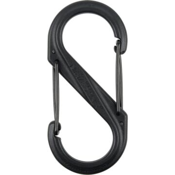 Nite Ize S-Biner Size 4 25 Lb. Capacity Black S-Clip Key Ring