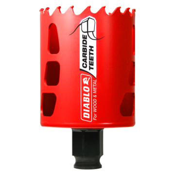 2-1/4 in. (57mm) Carbide-Tipped Wood & Metal Holesaw