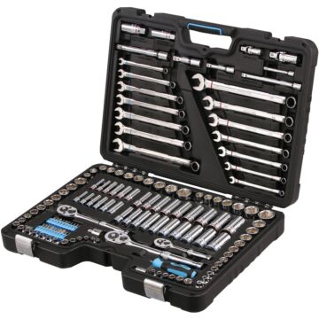 Channellock Standard and Metric 6-Point Combination Ratchet & Socket Set (139-Piece)