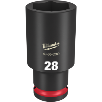 Milwaukee SHOCKWAVE™ Impact Duty 1/2" Drive 28MM Deep 6 Point Socket