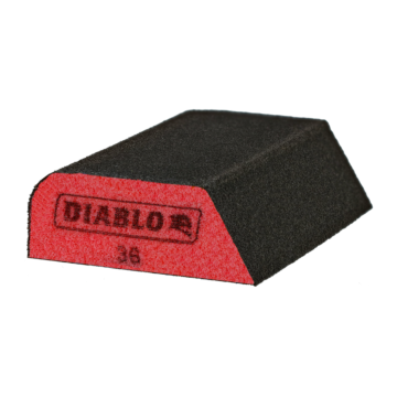 Dual-Edge 36-Grit (Ultra Coarse) Sanding Sponge