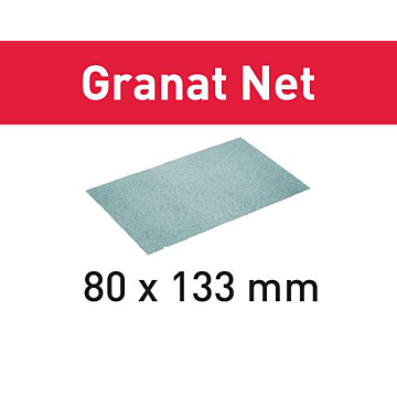 Abrasive net STF 80x133 P80 GR NET/50 Granat Net