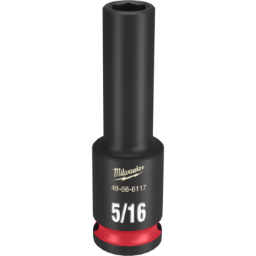 Milwaukee SHOCKWAVE™ Impact Duty 3/8" Drive 5/16" Deep 6 Point Socket