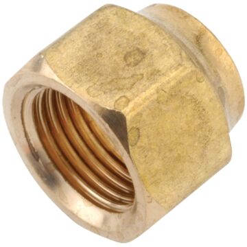 Anderson Metals 1/2 In. x 3/8 In. Brass Flare Reducing Nut
