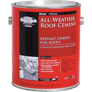 Black Jack 1 Gal. All-Weather Roof Cement