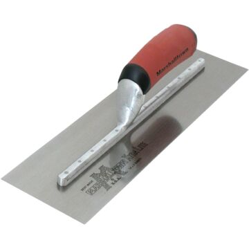 Marshalltown 4 In. x 12 In. Finishing Trowel with Curved DuraSoft Handle