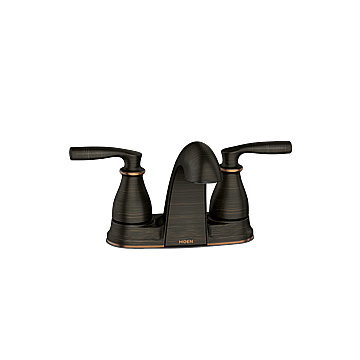 84532BRB Mediterranean Bronze Two-Handle Low Arc Bathroom Faucet