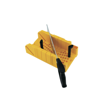 Clamping Miter Box with Saw