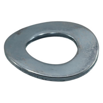 Wavy Lck Wash Zn, 14mm