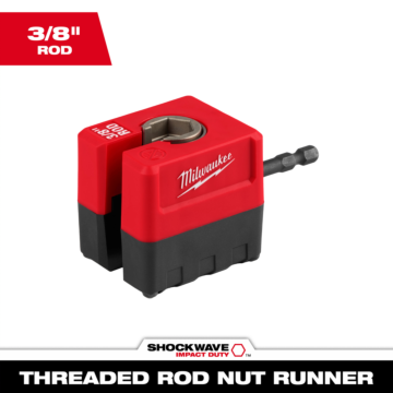 Milwaukee SHOCKWAVE™ Impact Duty 3/8 in. Threaded Rod Nut Runner