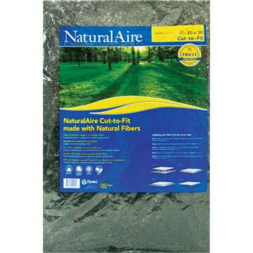 Flanders NaturalAire 20 In. x 30 In. x 1 In. Natural Fiber MERV 4 Trimmable Air Filter