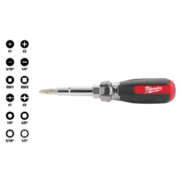 Milwaukee 13in1 Cushion-Grip Screwdriver with ECX®