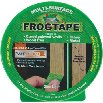FrogTape 0.94 In. x 60 Yd. Multi-Surface Masking Tape