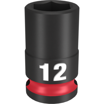 Milwaukee SHOCKWAVE™ Impact Duty 3/8" Drive 12MM Standard 6 Point Socket