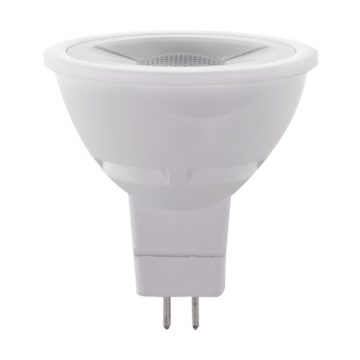 Satco 7 Watt MR16 LED - GU5.3 base - 3000K - 12 Volt - 40 deg. Beam Angle - 2-Card