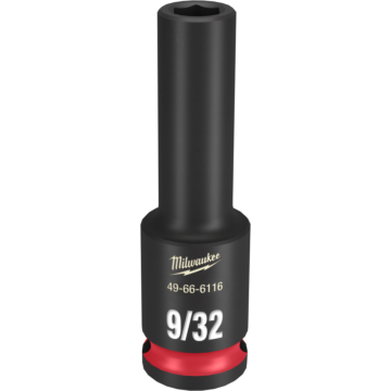 Milwaukee SHOCKWAVE™ Impact Duty 3/8" Drive 9/32" Deep 6 Point Socket