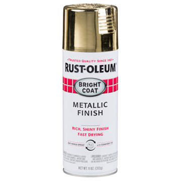 Stops Rust® Spray Paint and Rust Prevention - Bright Coat Spray Paint - 11 oz. Spray - Gold