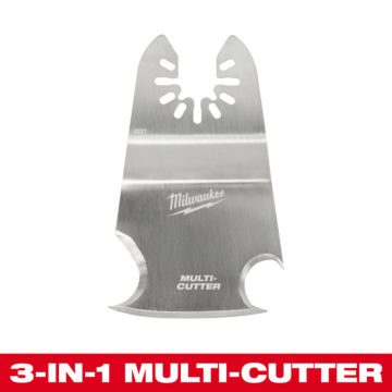 Milwaukee 3-in-1 Multi-Cutter Scraper Universal Fit Oscillating Multi-Tool Blade (1 PK)