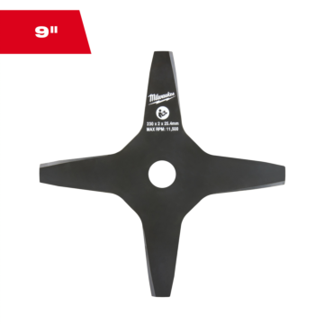 Milwaukee 9” 4-Cutter Brush Blade