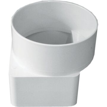 IPEX Canplas 3 In. x 4 In. x 4 In. Offset Downspout Adapter