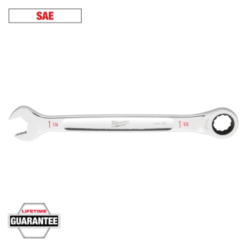 Milwaukee 1-1/4" Ratcheting Combination Wrench