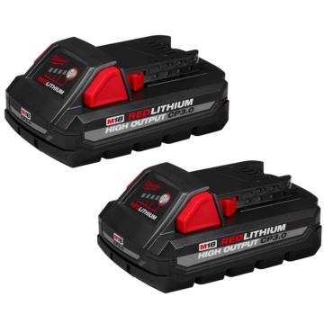 M18™ REDLITHIUM™ HIGH OUTPUT™ CP3.0 Battery 2 Pack