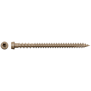 Deck-Drive™ DCU COMPOSITE Screw (Collated) — #10 x 2-3/4 in. Quik Guard® Tan (1000-Qty)