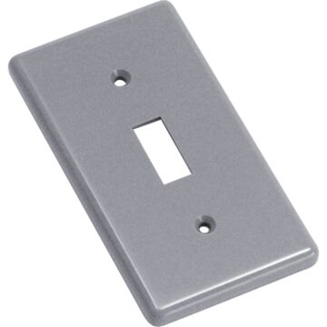 Steel City Single Toggle Switch 4-1/4 In. x 2-5/16 In. Handy Box Cover