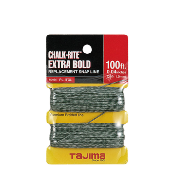 Chalk-Rite® Extra Bold braided line, 1.0 mm x 30m / 100 ft.