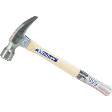 Vaughan 32 Oz. Milled-Face Framing Hammer with Hickory Handle