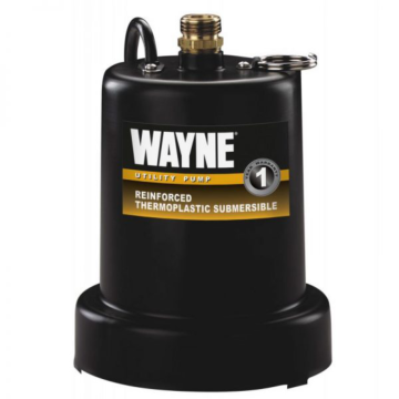 WAYNE TSC130 1/4 HP Portable Electric Water Removal Pump