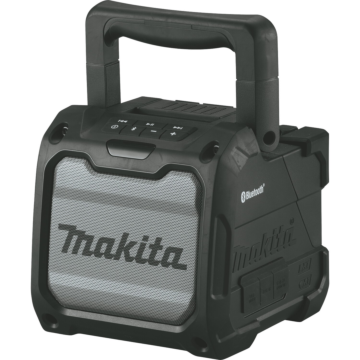 Makita 18V LXT® / 12V max CXT® Lithium‑Ion Cordless/Corded Bluetooth® Job Site Speaker, Tool Only