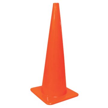 Hy-Ko 36 In. H Orange Safety Cone