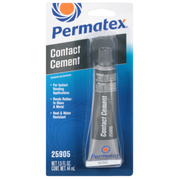 Permatex 1.5 oz Tube Liquid Heat-Resistant Water-Resistant Contact Cement