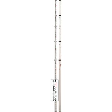 Bosch 06-816C Telescoping Leveling Rod Rectangular, Feet/Inches/8ths Graduation, Aluminum