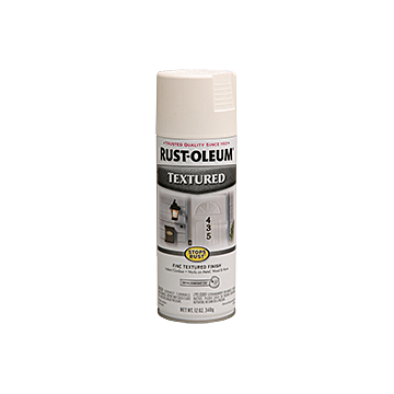 Stops Rust® Spray Paint and Rust Prevention - Textured Spray Paint - 12 oz. Spray - White Textured