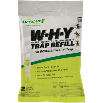 Rescue WHY Liquid Outdoor Wasp, Hornet, & Yellow Jacket Attractant Kit