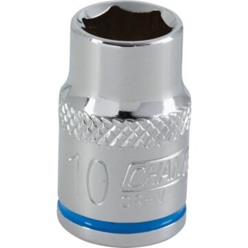 Channellock 3/8 In. Drive 10 mm 6-Point Shallow Metric Socket