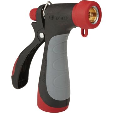 Gilmour Pro Metal 160 Degree Hot Water Pistol Nozzle, Red & Black