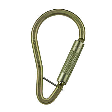 Large Steel Carabiner With Captive Pin
