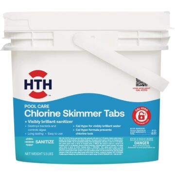 HTH Pool Care 5.5 Lb. Chlorine Skimmer Tabs