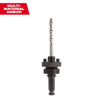 Milwaukee BIG HAWG™ Arbor with Carbide Teeth