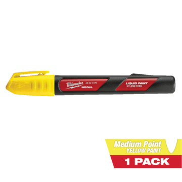 Milwaukee INKZALL™ Yellow Liquid Paint Marker
