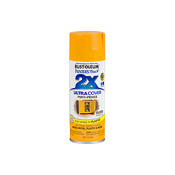 Painter's Touch® 2X Ultra Cover® Spray Paint - 2X Ultra Cover Gloss Spray - 12 oz. Spray - Gloss Marigold