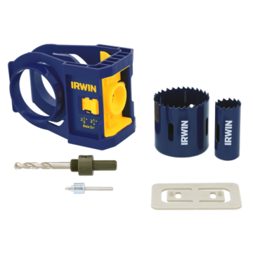 Irwin IRWIN Metal & Wood Door Lock Installation Kit
