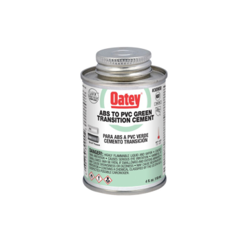 Oatey® 4 oz. ABS To PVC Transit Green Cement