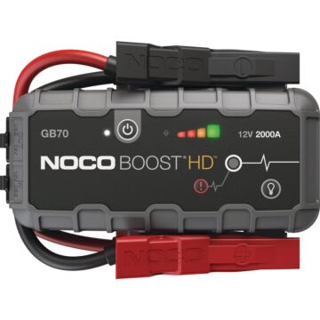 NOCO Boost HD 2000 Amp 12-Volt UltraSafe Lithium Jump Start System